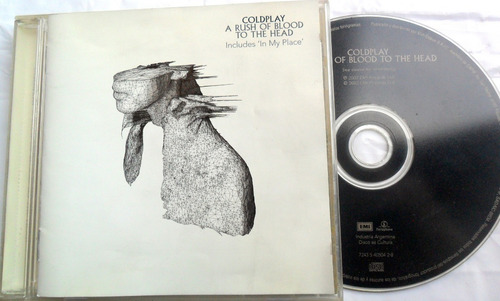 Coldplay - A Rush Of Blood To The Head * 2002 Cd Excel.