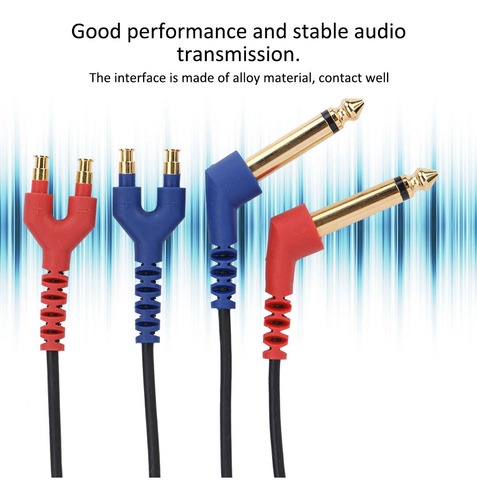 Cable De Auriculares De Audiómetro Para Conducción De Aire D