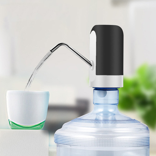 Bomba Eléctrica Recargable For Botellas De Agua Con Usb E I