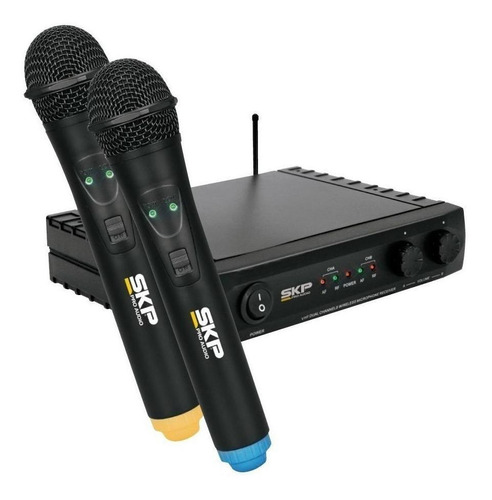 Microfones SKP Pro Audio UHF-261 Dinâmico Cardioide