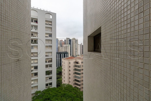 Flat Paulista Wall Street, Lindo! Próximo A Avenida Paulista - Sf25469
