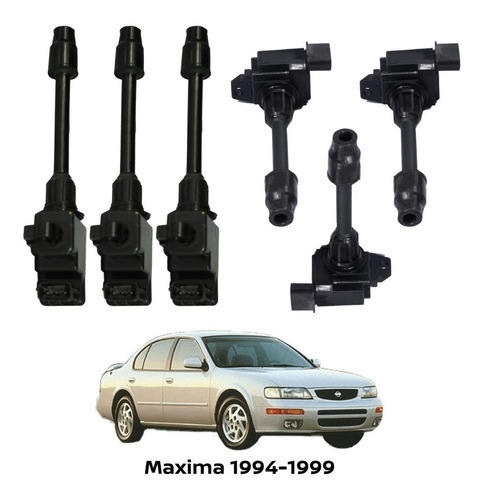 Paquete Completo Bobinas Ignición Maxima 1994-1999 6 Cil