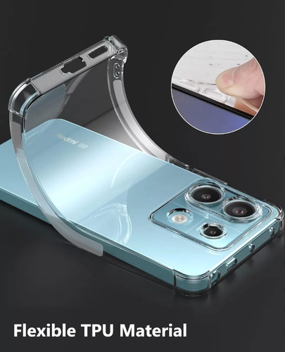Kit Magnético Poco X6: Funda + Templado + Protector Lente