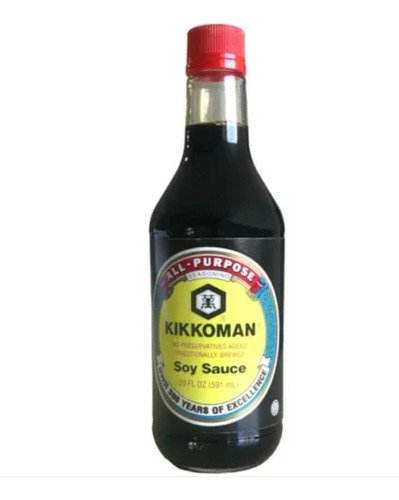 Shoyu Molho De Soja Kikkoman Tradicional 591ml