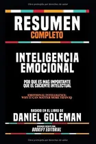 Comprar Libro: Resumen Completo Inteligencia Emocional (emocional I)