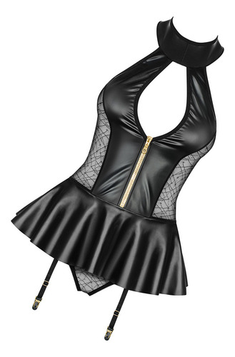 Lencería Sexy Tipo De Cuero Conjuntos De Ropa Para Mujer
