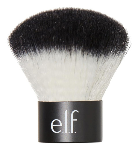 E.l.f., Cepillo Facial Kabuki, Pelo Sintético, Versátil, C..