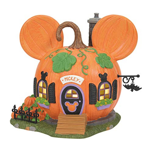 Casa Iluminada De Halloween De Mickey Mouse Aldea De Ca...