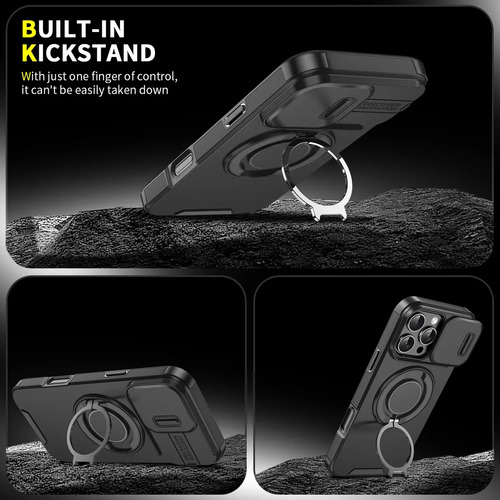 Funda Case Para iPhone Magsafe Uso Rudo De Protector Camara