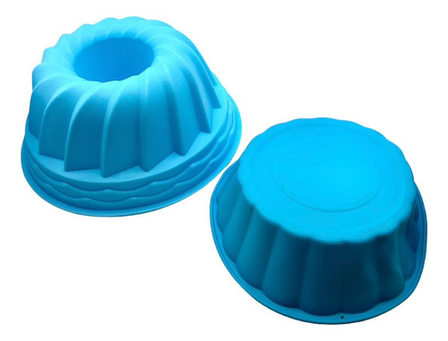 Set X2 Flanera + Tartera Silicona Molde Flan Horno Microonda