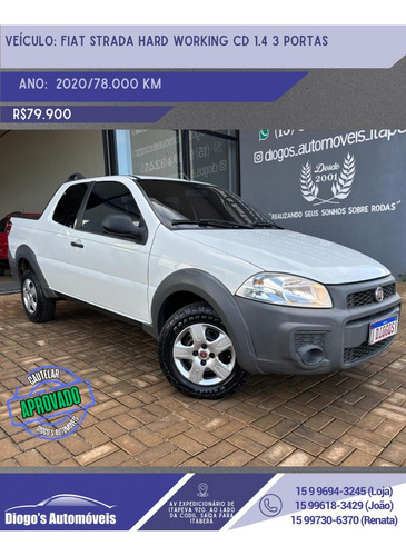 Fiat Strada 1.4 Hard Working Cab. Dupla Flex 3p