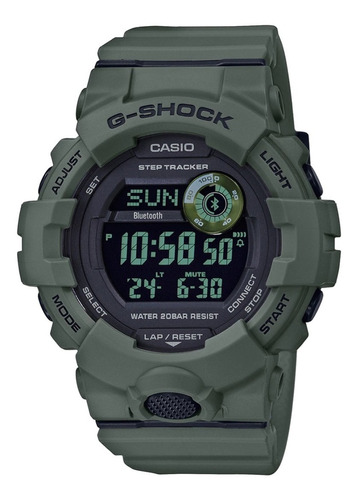 Reloj Casio G-shock Gbd-800uc Para Caballero Color de la correa GBD-800UC-3CR