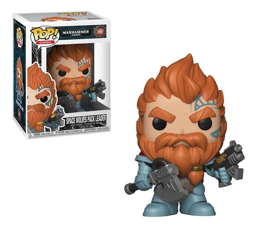 Funko Pop Warhammer 40000 Space Wolves Pack Leader