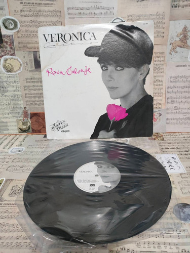 Lp Veronica Rosa Salvaje Disco Vinilo (Usado)