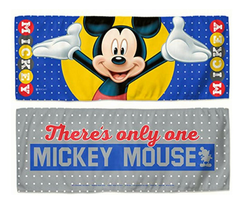 Wincraft Disney Mickey Mouse There Only One Stripes Toalla