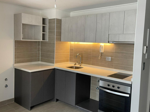 Arriendo Moderno Departamento 1d+1b Los Aliagas 5500 Ñuñoa
