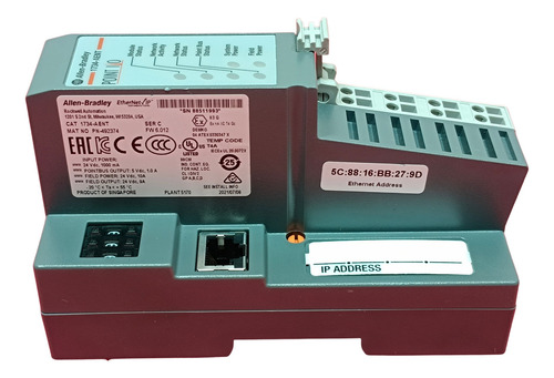 Allen-bradley 1734-aent Modulo Point Ethernet