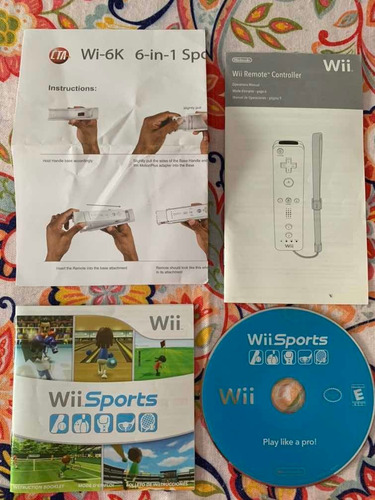Consola Nintendo Wii Original Con Accesorios