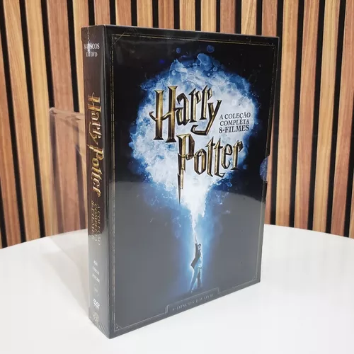 Coleção Completa Dvds Filmes Harry Potter ( 8 Filmes