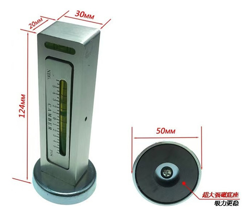 Bubble Four Wheel Alignment Magnetic Level