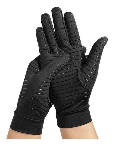 Pack X2 [guantes Cobre Para La Artritis Con Dedos Táctiles] 
