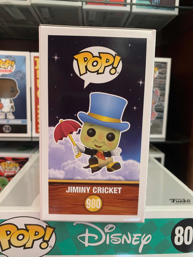 Funko Pop Pinocho Pepe Grillo Nycc (Usado)