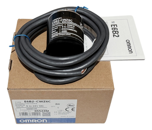 Enconder Incremental Rotatorio Cat. E6b2-cwz6c 500p/r Omron.