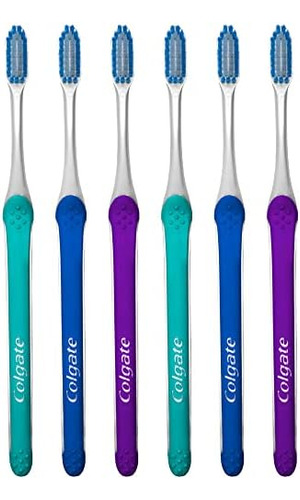 Cepillo De Dientes Colgate Slim Soft, Puntas Deslizantes, Co