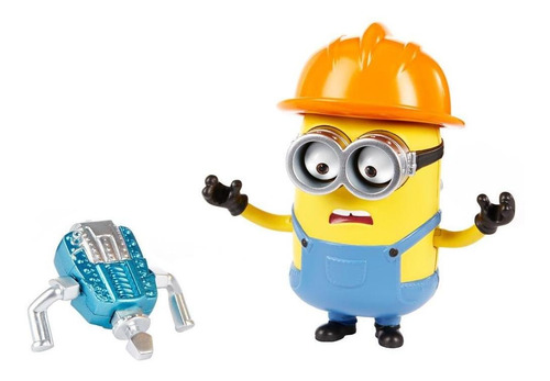 Imagem 2 de 5 de Minions - 11 Cm - Barulhentos E Bagunçeros - Dave - Mattel