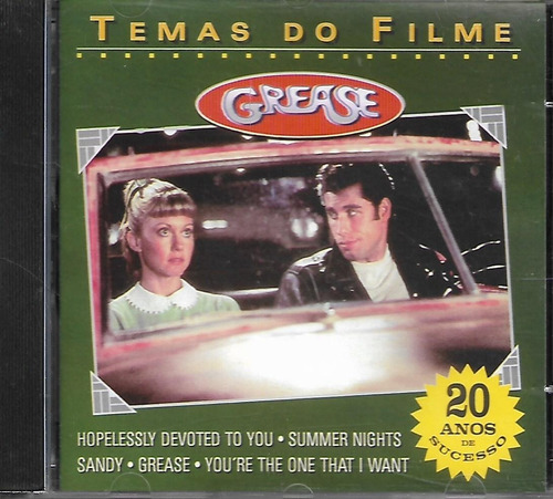 F163 - Cd - Temas Do Filme Grease - Frete Gratis - Lacrado