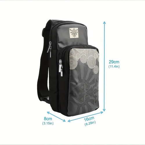 Kit Mochila Nintendo Switch 2 Protect Zelda Audífonos Plus Rosa Oro