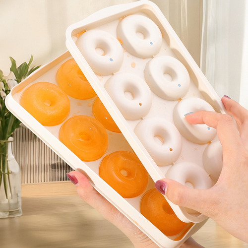Molde Para Hacer Helados Con Tapa, Rosquillas Y Azúcar Haws