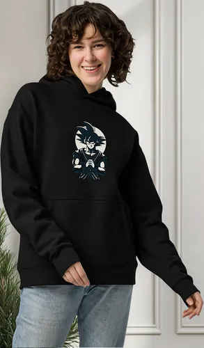Buzo Deportivo Nébira Goku Unisex Con Capucha