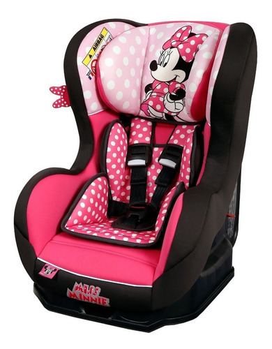 Cadeira infantil para carro Team Tex Disney Primo Minnie Mouse dots
