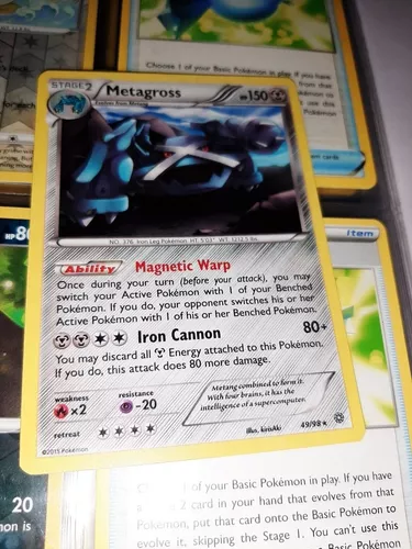 Pokemon - Metagross (49/98) – Exclusivo para baralhos temáticos