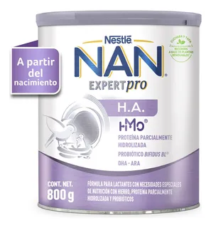 Nestlé Nan H.A. 1 leche de fórmula en polvo lata 800g