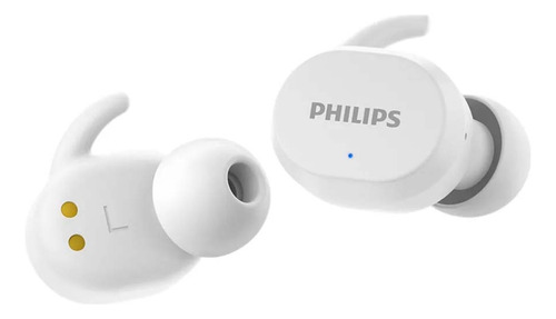 Audífonos Philips Tat3216wt/00 Tipo Dot Ipx5 Color Blanco