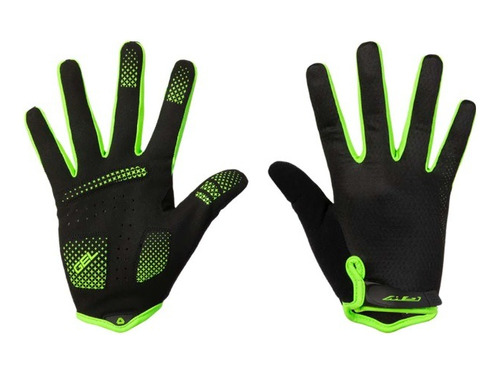 Guantes Ciclismo Gw Shell Negro Largos