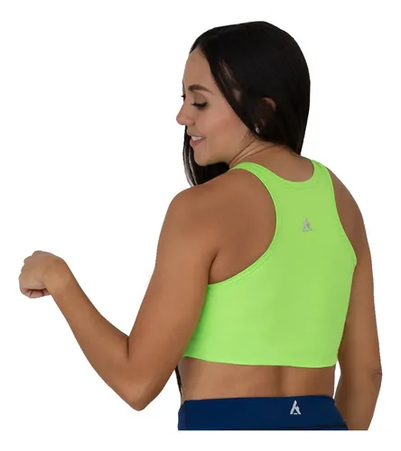 Crop Top Deportivo Basic Alma Fit