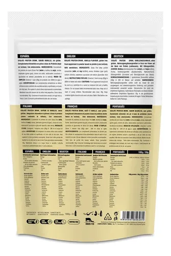 Batido Isolate Protein 226ers 1kg Va - mL a $595400