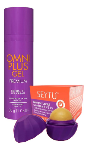 Kit Gel Omniplus Premium + Bálsamo Labial Omniplus Fps 15.