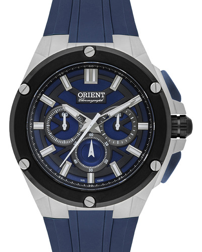 Relógios Orient Masculino Cronógrafo Prata Mbspc045 D1dx