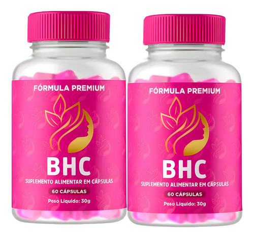 Polivitamínico Para Cabelos E Unhas - Homens E Mulheres Bhc Sabor Sem Sabor