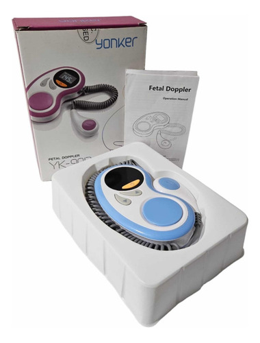 Doppler de latido fetal YK-90B de Yonker color azul