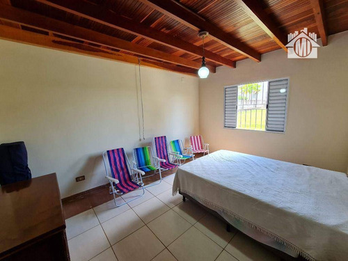Imagem 22 de 24 de Linda Chácara Com 04 Quartos, Pé Direito Alto, Paisagismo, Excelente Bairro, Piscina À Venda, 1000 M² Por R$ 485.000 - Zona Rural - Pinhalzinho/sp - Ch0484