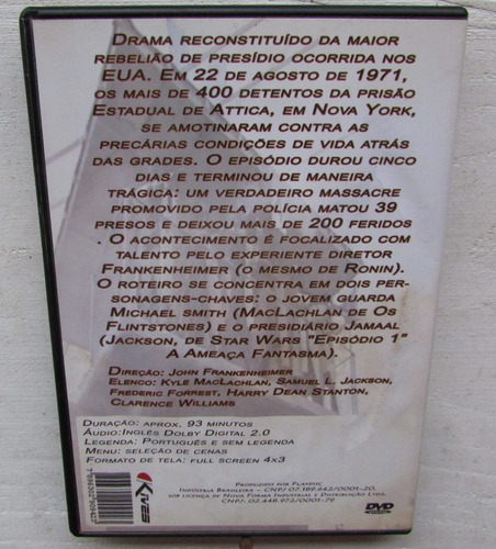 Dvd - Attica Solução Final (Usado)