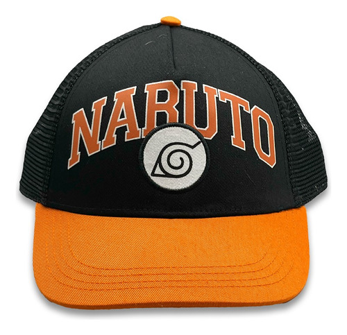 Gorra Naruto Visera Curva Color Naranja