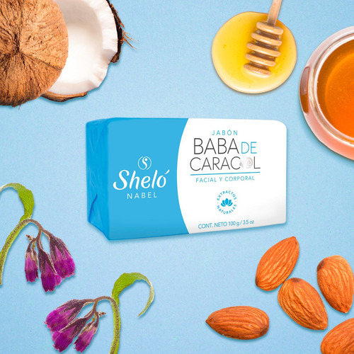 Jabon Baba De Caracol Quita Manchas Facial Pack 5 Shelo