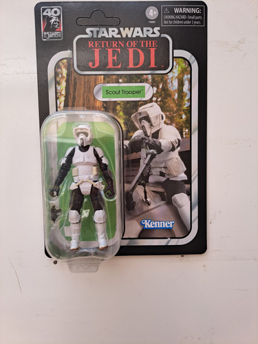 Scout Trooper Rotj 40th Aniversario Vintage Collection Sw