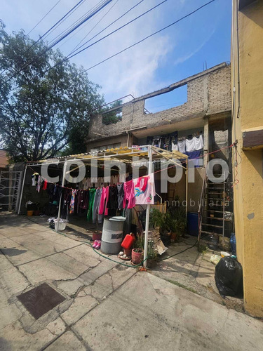 Terreno Con Construcción En Venta Para Remodelar Ejido Iztapalapa